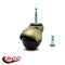 Service Caster 2 Inch Antique Brass Hooded Grip Neck Ball Casters, 4PK SCC-GN01S20-POS-WA-516-4 - alternate 3